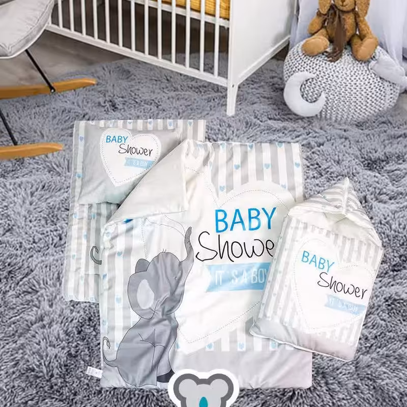 سرویس خواب مخمل چهار تکه نوزاد 