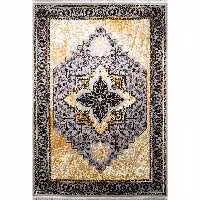 فرش ماشینی افرند طرح پتینه 420 شانه کد 4218 (چهار متری)