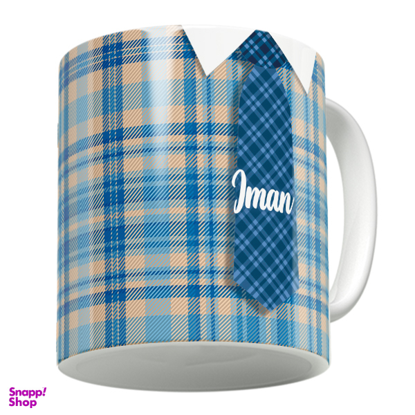 ماگ لاژید مدل اسم ایمان کد TIE
