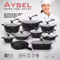 سرویس قابلمه 18پارچه آیسل Aysel مدل آیدا Ayda