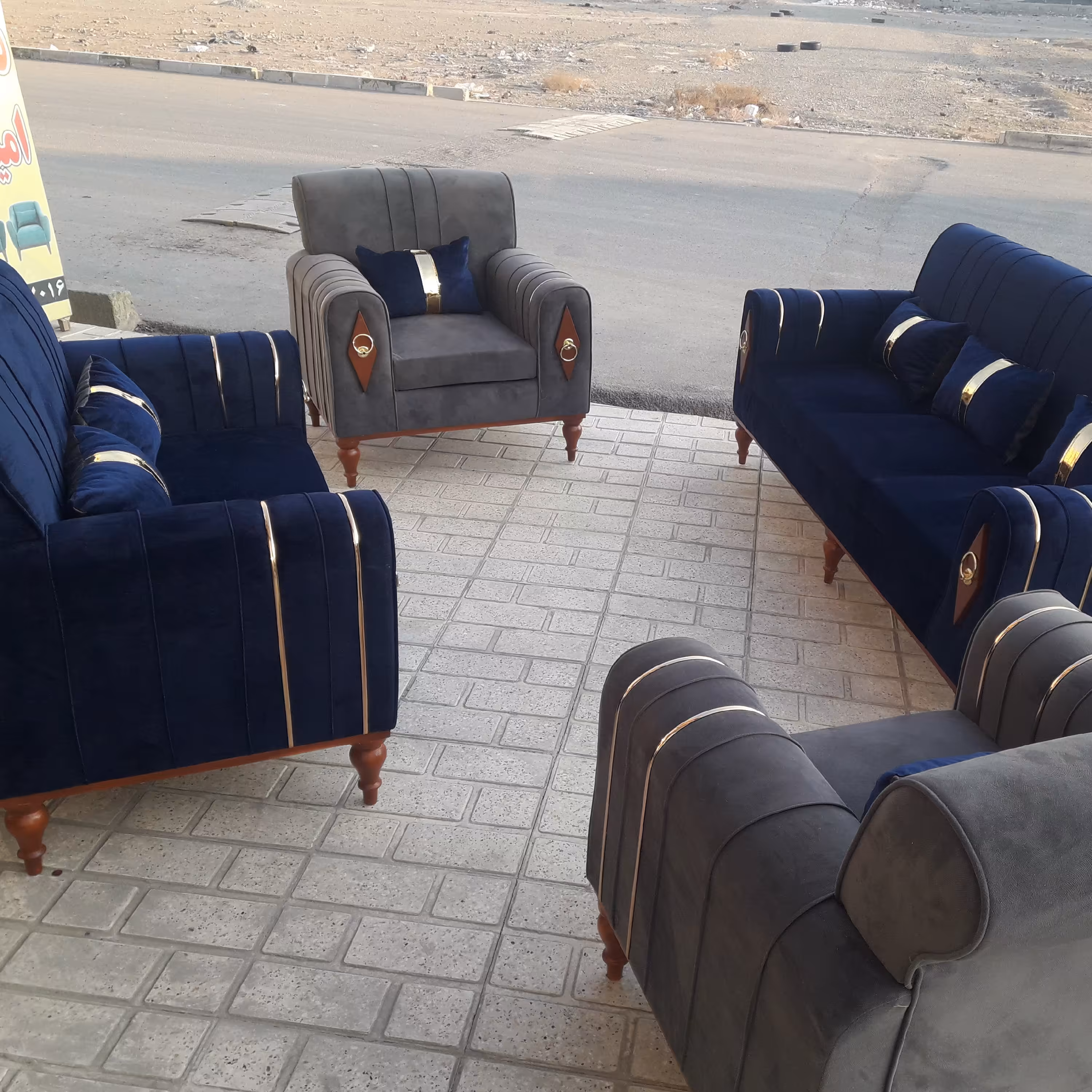 مبل راحتی نیو اسکارلت کف دوبل