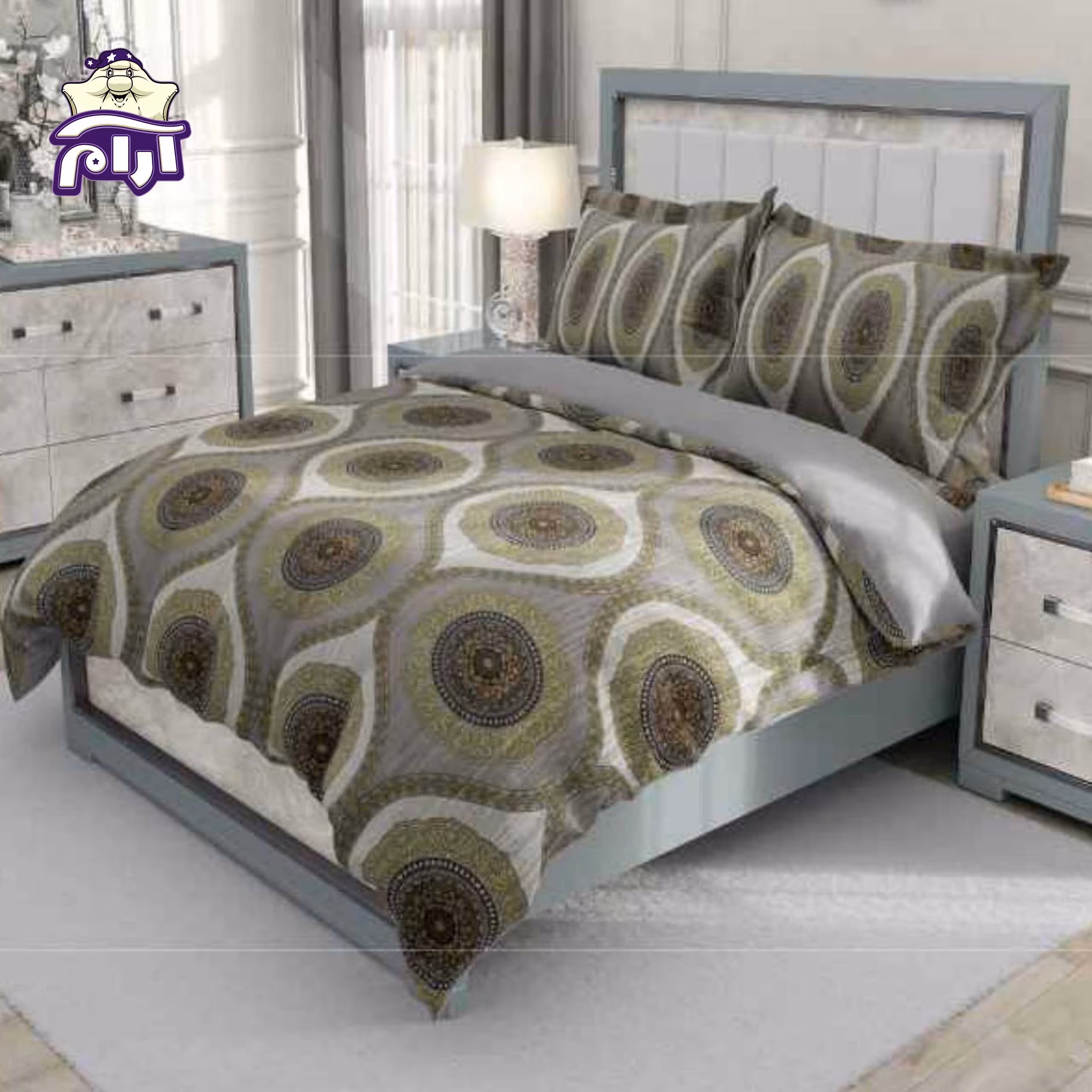 سرویس روتختی لحاف یک نفره سارای 3 تکه کد 1059