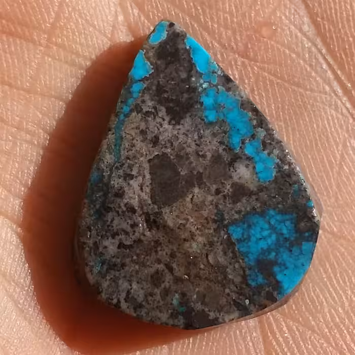 اسلایس سنگ راف نیمه آماده فیروزه آبی محک اصل نیشابور 100 در 100 طبیعی شاهکار خلقت
مناسب جهت دکوراسیون و ساخت نگین