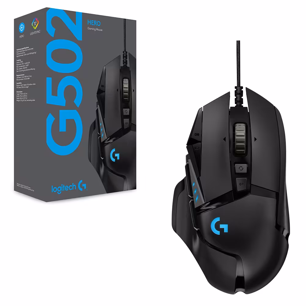 موس گیمینگ LOGITECH G502