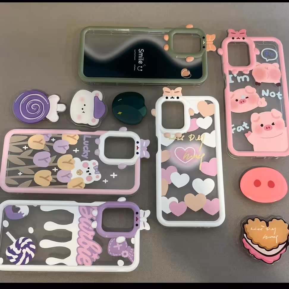 گارد شفاف عروسکی  موجود برای اکثر گوشیها