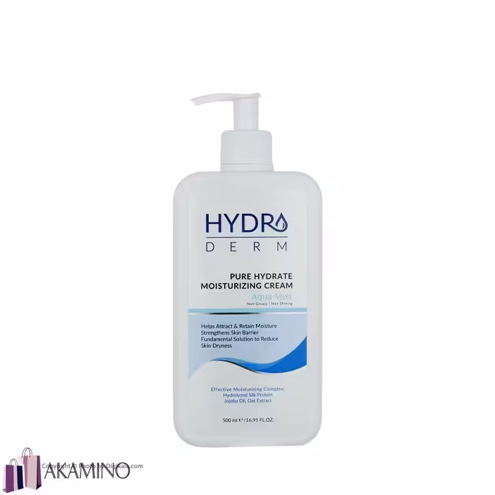 کرم پمپی مرطوب کننده دست و صورت آکوا میست هیدرودرم