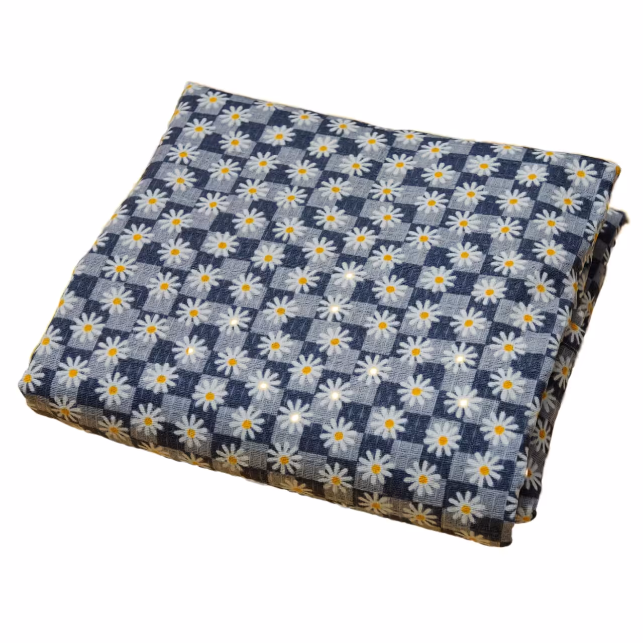 رومیزی پنبه ای مدل بابونه سایز 200×140