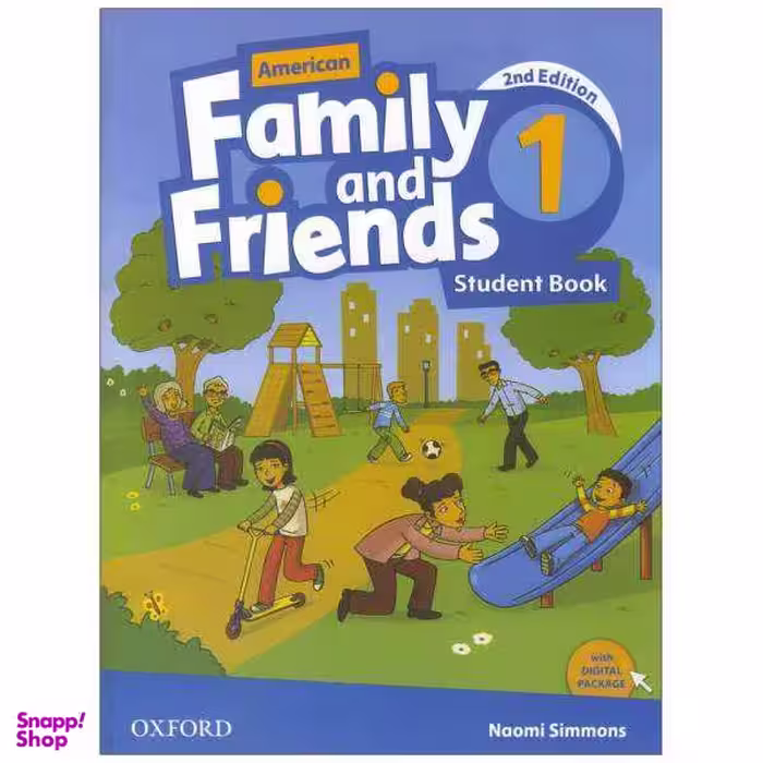 کتاب american family and friends 1 2nd اثر جمعی از نویسندگان انتشارات جنگل