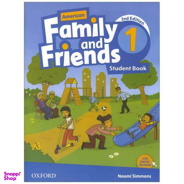 کتاب american family and friends 1 2nd اثر جمعی از نویسندگان انتشارات جنگل