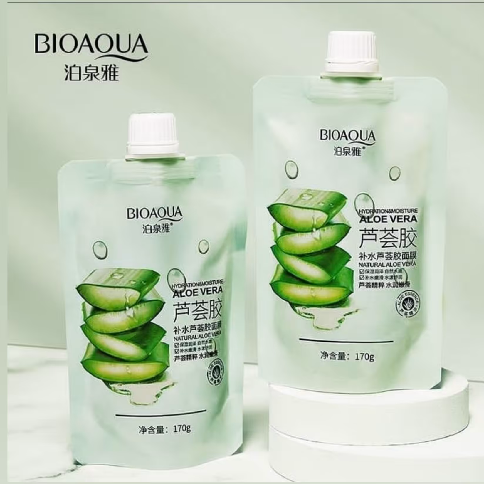 ژل مرطوب کننده و آبرسان آلوئه ورا بیوآکوا