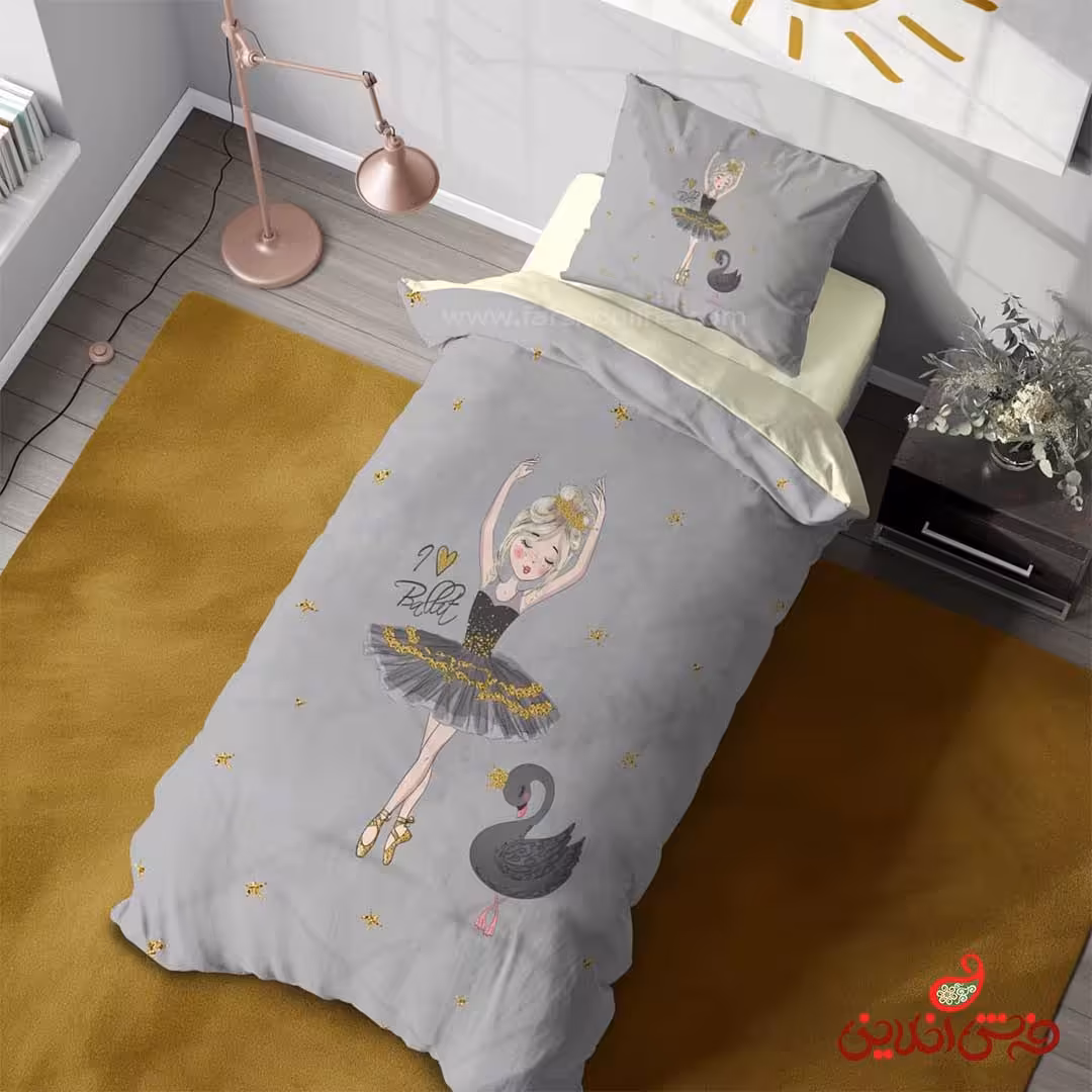 روتختی طرح دختر بالرین دخترانه کد 3143