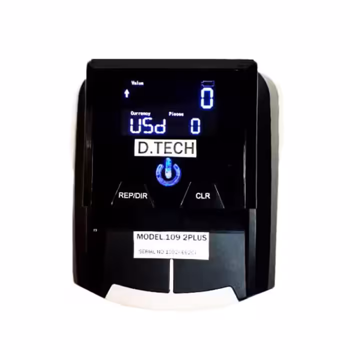 دستگاه تفکیک و تشخیص اصالت اسکناس دیتک مدل 109 2plus