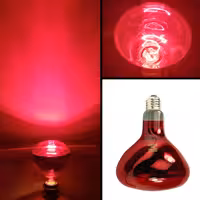 لامپ مادون قرمز 250 وات با ارسال پیشتاز دارای ضمانت(گرمایی و درمانی و پرورش)