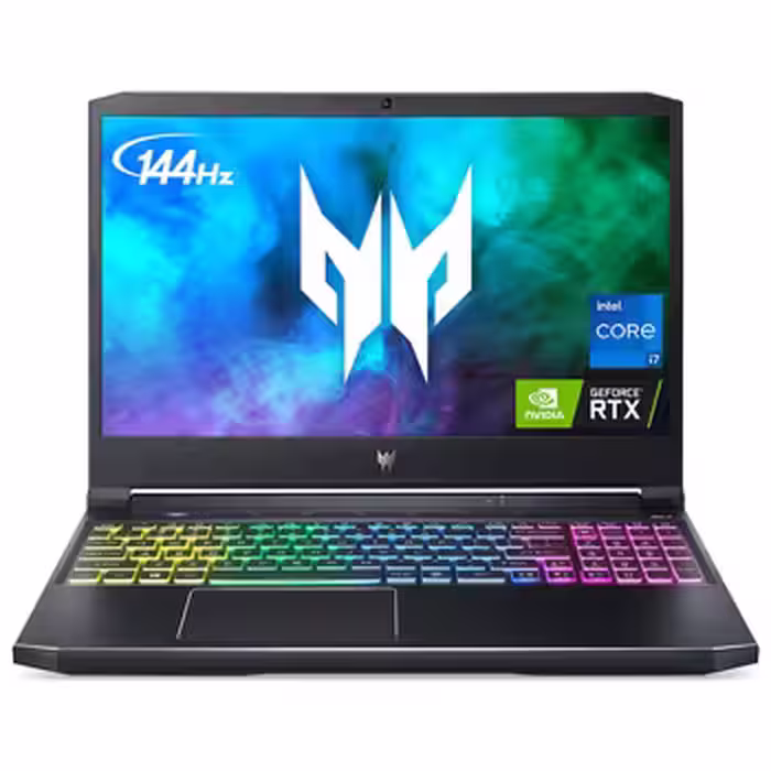 لپ تاپ گیمینگ ایسر 15 اینچی مدل Predator Helios 300 با پردازنده Core i7 (نسل 10 تا 12)، رم 16GB، حافظه 512GB SSD و گرافیک RTX 2060/2070/3060/3070