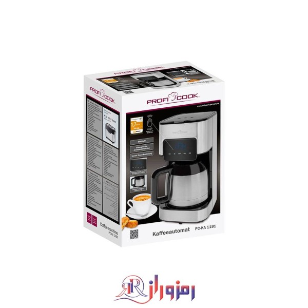 قهوه ساز تمام لمسی پروفی کوک مدل PC-KA 1191 ا proficook