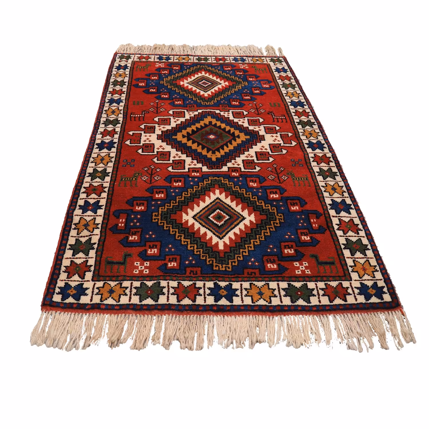 فرش دستباف دو متری مدل خراسان کد 40101221