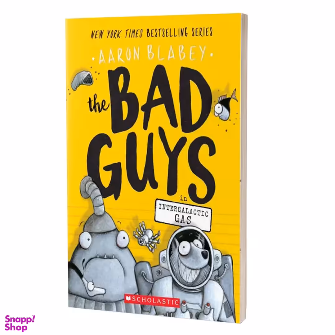 کتاب bad guys 5 اثر Aaron Blabey انتشارات معیار علم