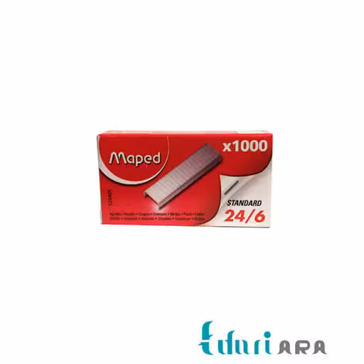 سوزن منگنه مپد کد 324405 سایز 246 بسته 1000 عددی