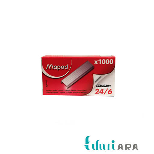 سوزن منگنه مپد کد 324405 سایز 246 بسته 1000 عددی