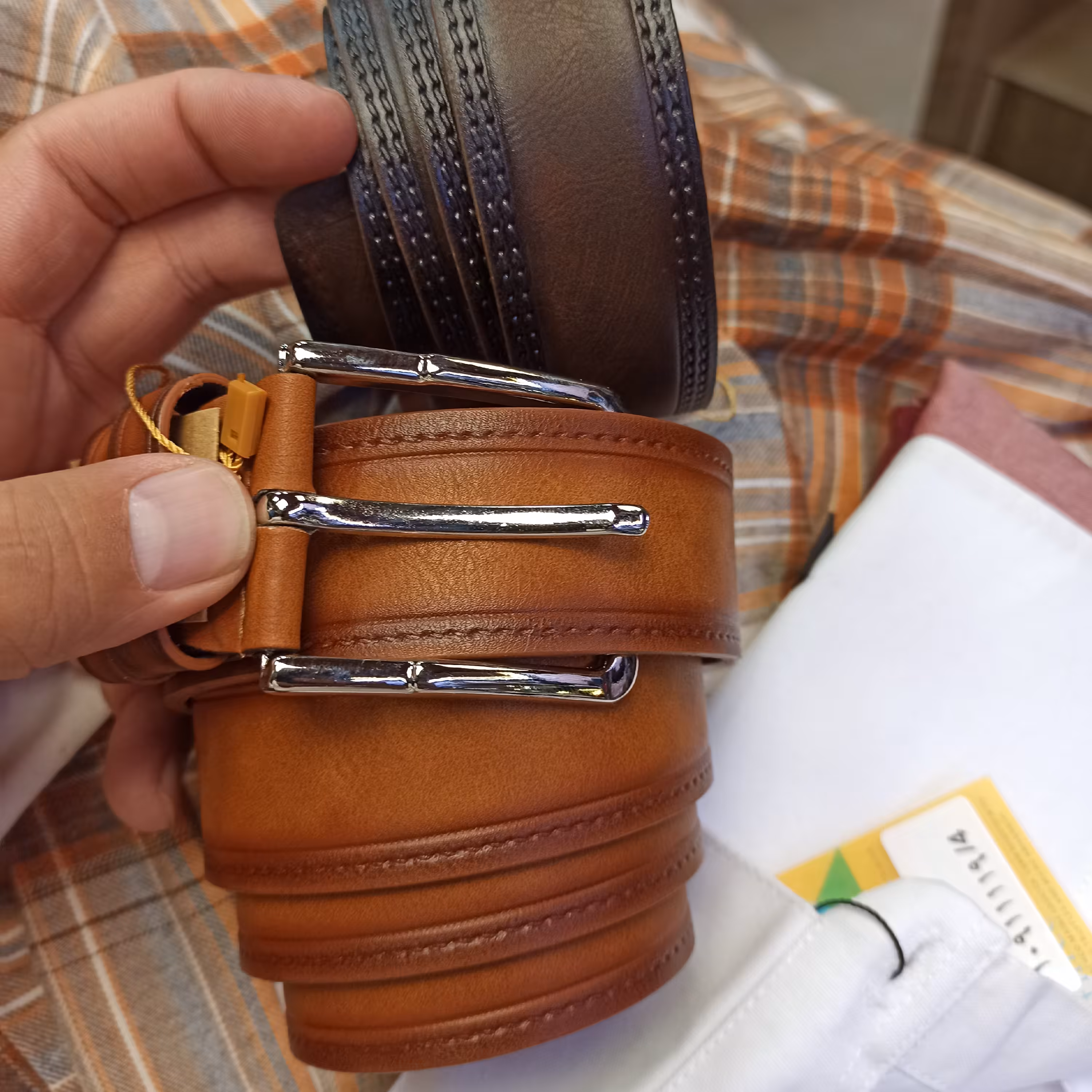 کمربند چرم صنعتی 