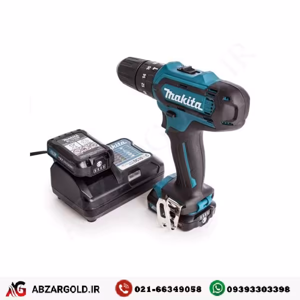 دریل شارژی لیتیوم ماکیتا 12 ولت مدل Makita Df333dwle
