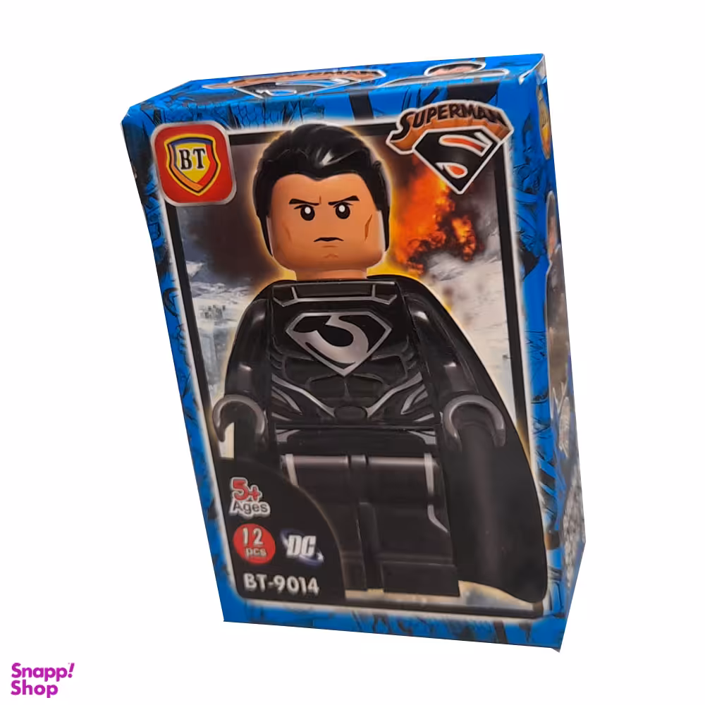 ساختنی بی تی مدل سوپرمن سیاه کد 9014