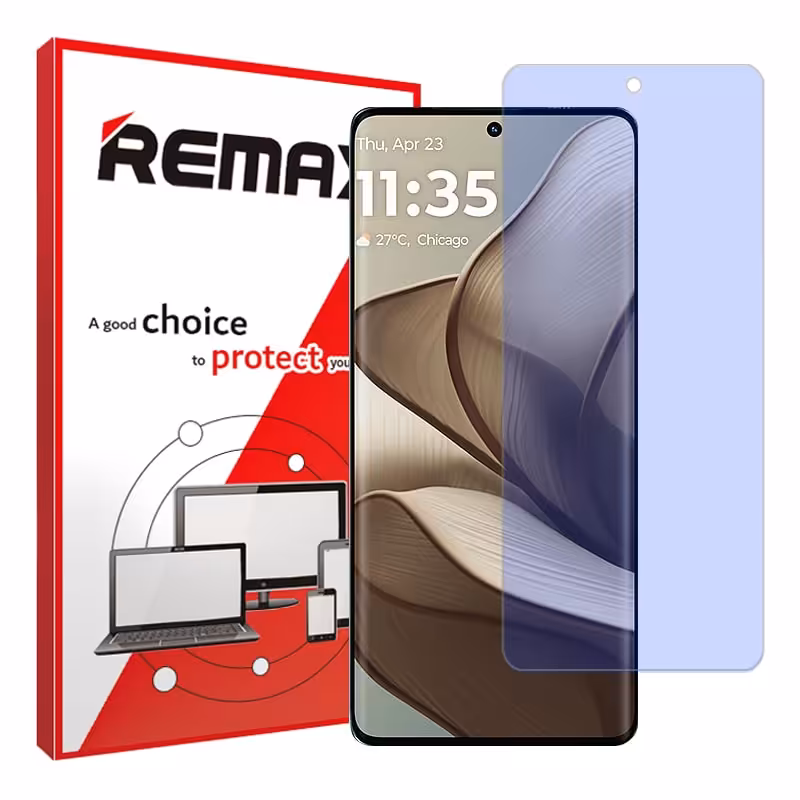 گلس موتورولا Edge 50 مدل هیدروژلی آنتی بلو برند ریمکس کد S