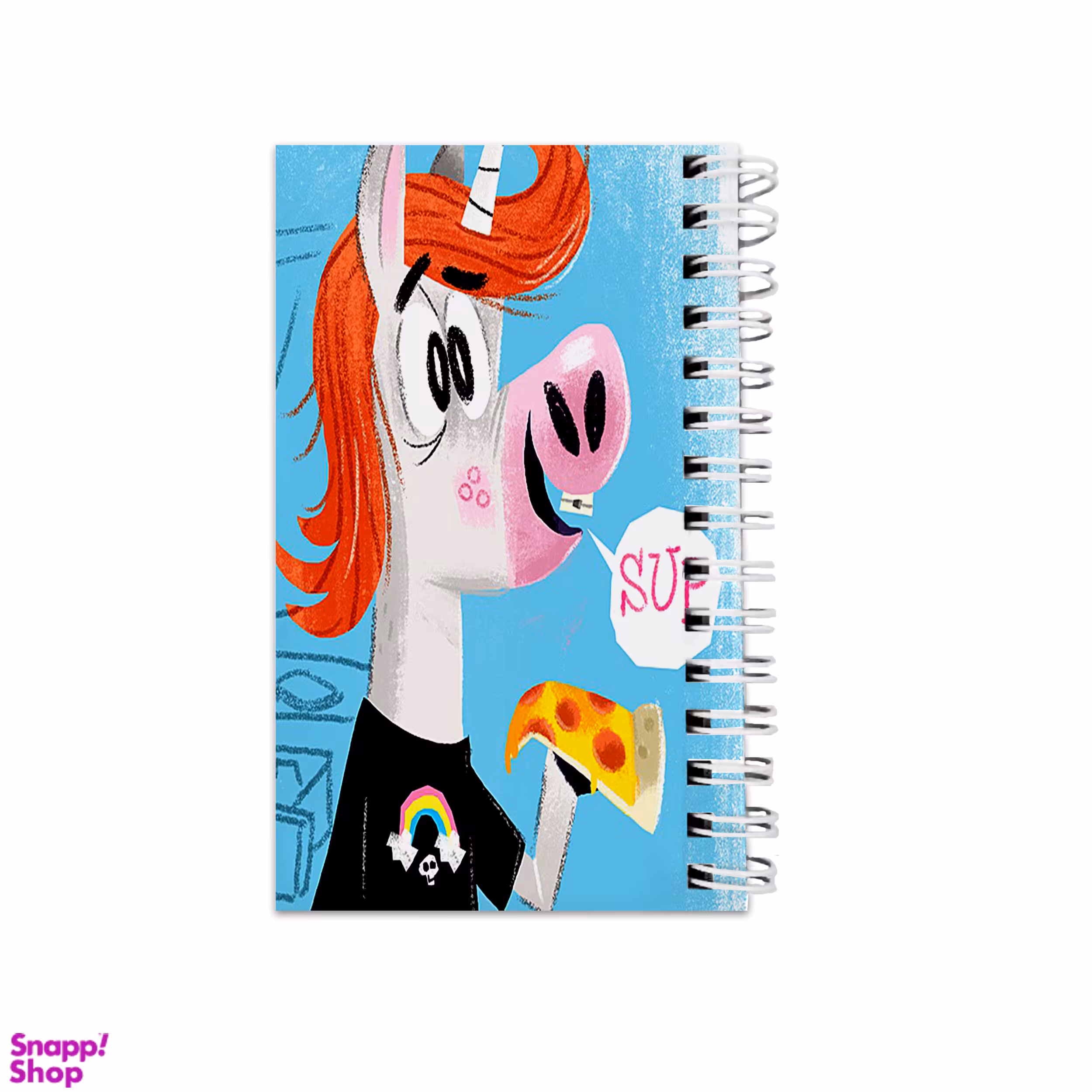 دفترچه یادداشت ۶۴ برگ مدل To Do List طرح بچه گانه یونیکورن کد bambi49507