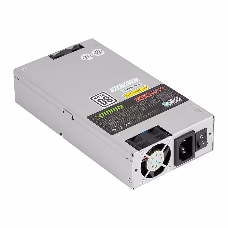 قیمت و خرید پاور رکمونت 350 وات گرین مدل GP350-IPC | یاس ارتباط