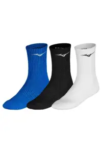 جوراب ورزشی چند رنگ مردانه و زنانه آموزش 3P یونیزکس سیاه آبی سفید Mizuno