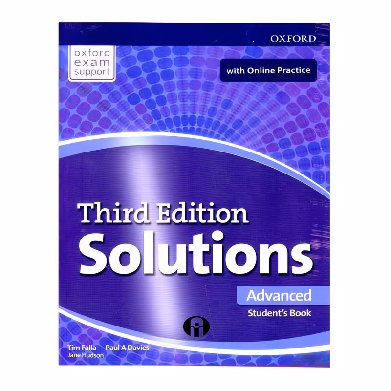 کتاب Solutions Advanced Third Edition اثر Tim Falla And Paul A Davies انتشارات الوندپویان 