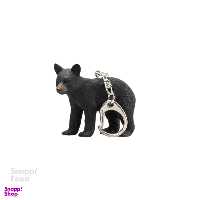 جاکلیدی فیگور توله خرس سیاه موجو (Mojo)