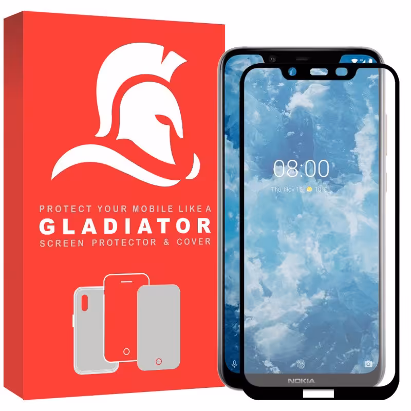 گلس یا محافظ صفحه گوشی نوکیا  8.1