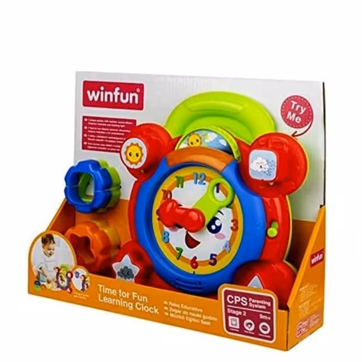 اسباب بازی ساعت آموزشی وین فان(winfun)