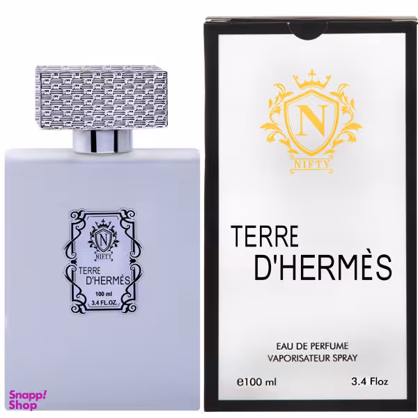 ادوپرفیوم مردانه نیفتی (Nifty) مدل تق هرمس حجم 100 میلی‌ لیتر