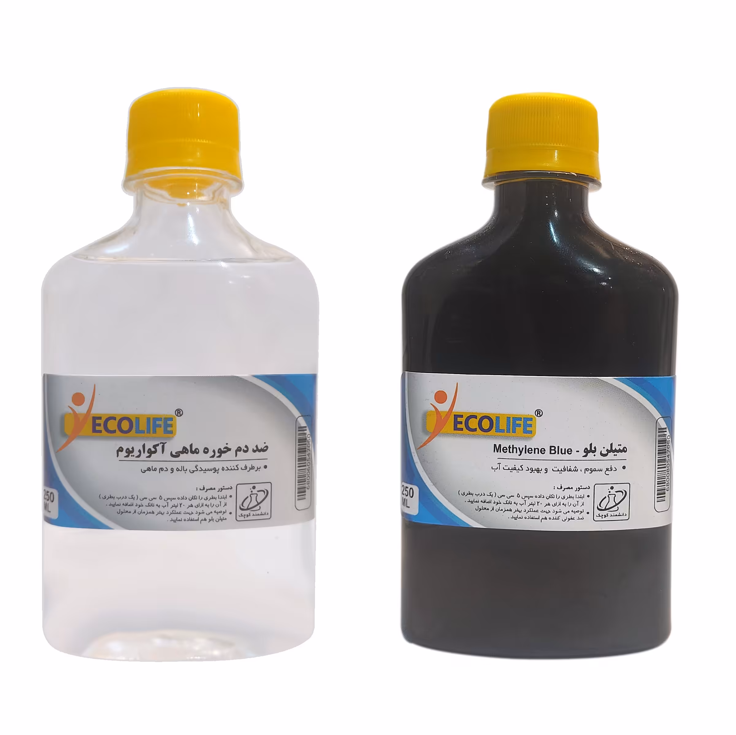 محلول ضد دم خوره و متیلن بلو  ماهی آکواریوم دانشمند کوچک500 میلی لیتر 