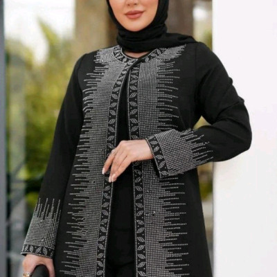 مانتو کتی مزون دوز مجلسی نازنین