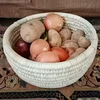 سبدحصیری( سیب زمینی وپیاز25سانت)