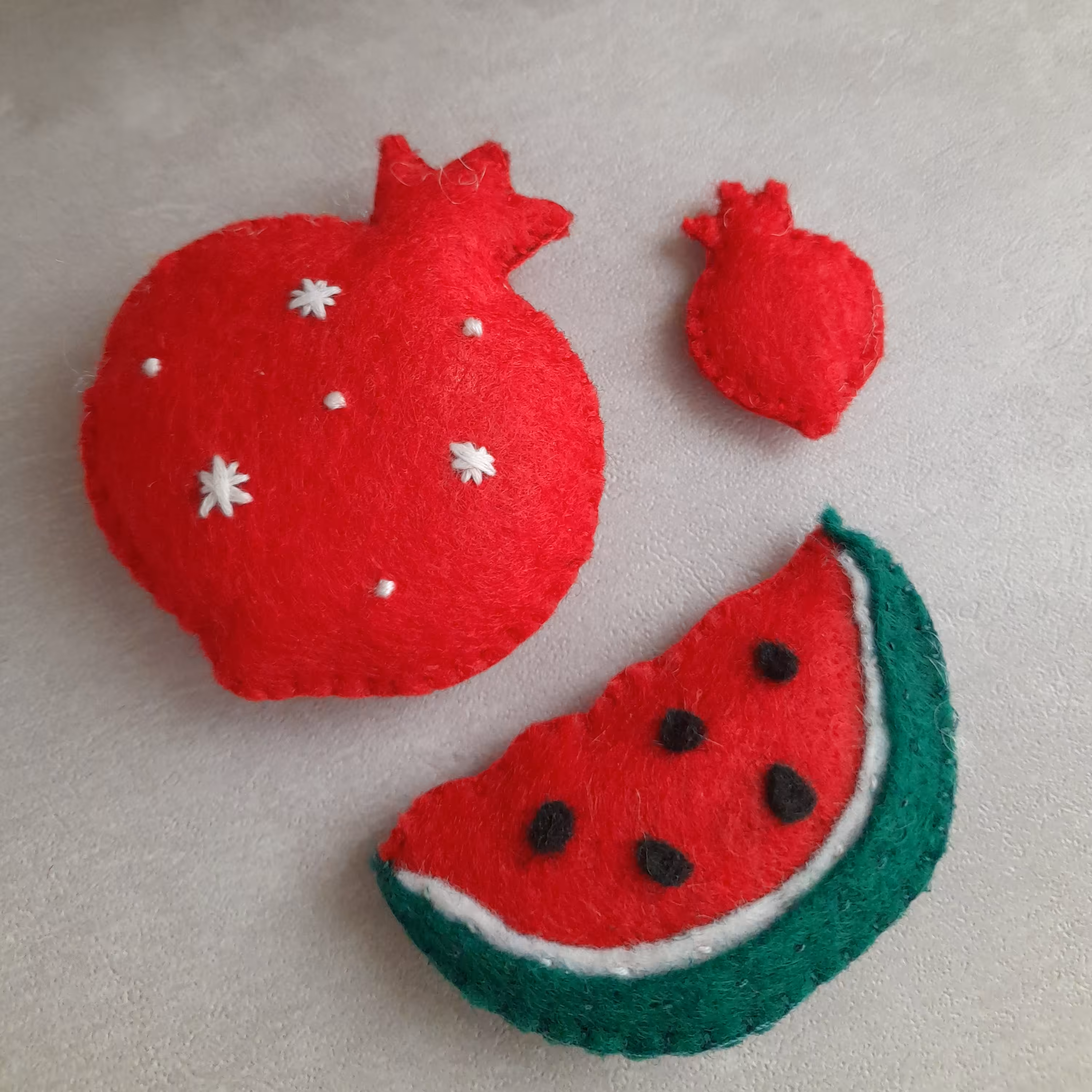 هندوانه ی یلدا نمدی