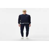 شلوار گرمکن آبی مردانه لباس پنبه ارگانیک SLIM FIT SIX Lacoste