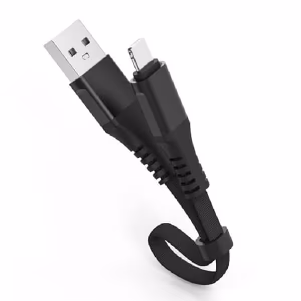 کابل USB گوشی اندروید پاور بانکی کوتاه