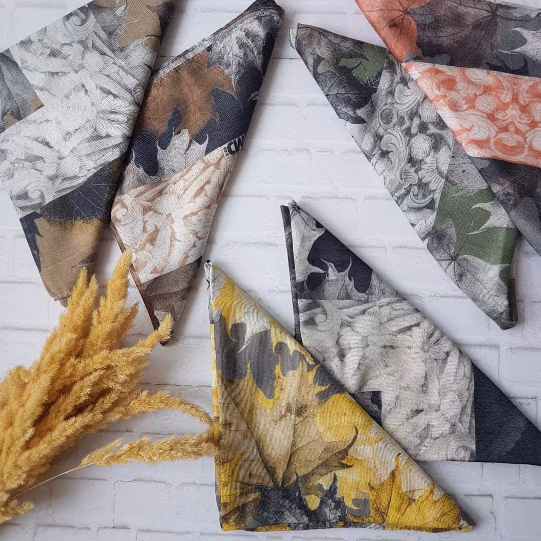 روسری قواره 100. جنس نخی