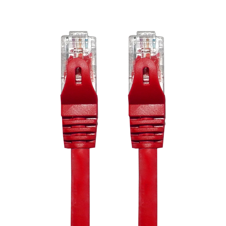 کابل شبکه پچ کورد Cat 6 با طول 1 متر کی نت پلاس Knet Plus Cat6 UTP Patch Cord Cable KP-N1039