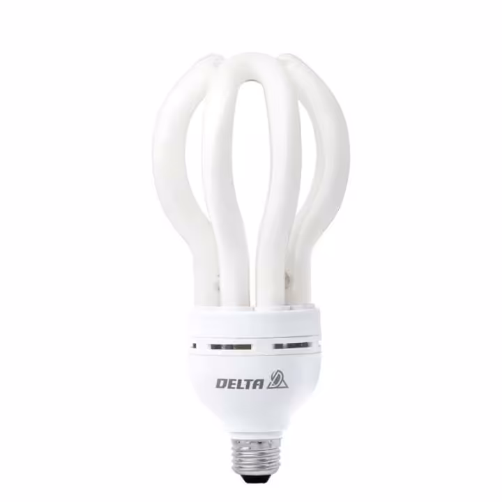 لامپ کم مصرف 50 وات سفید دلتا