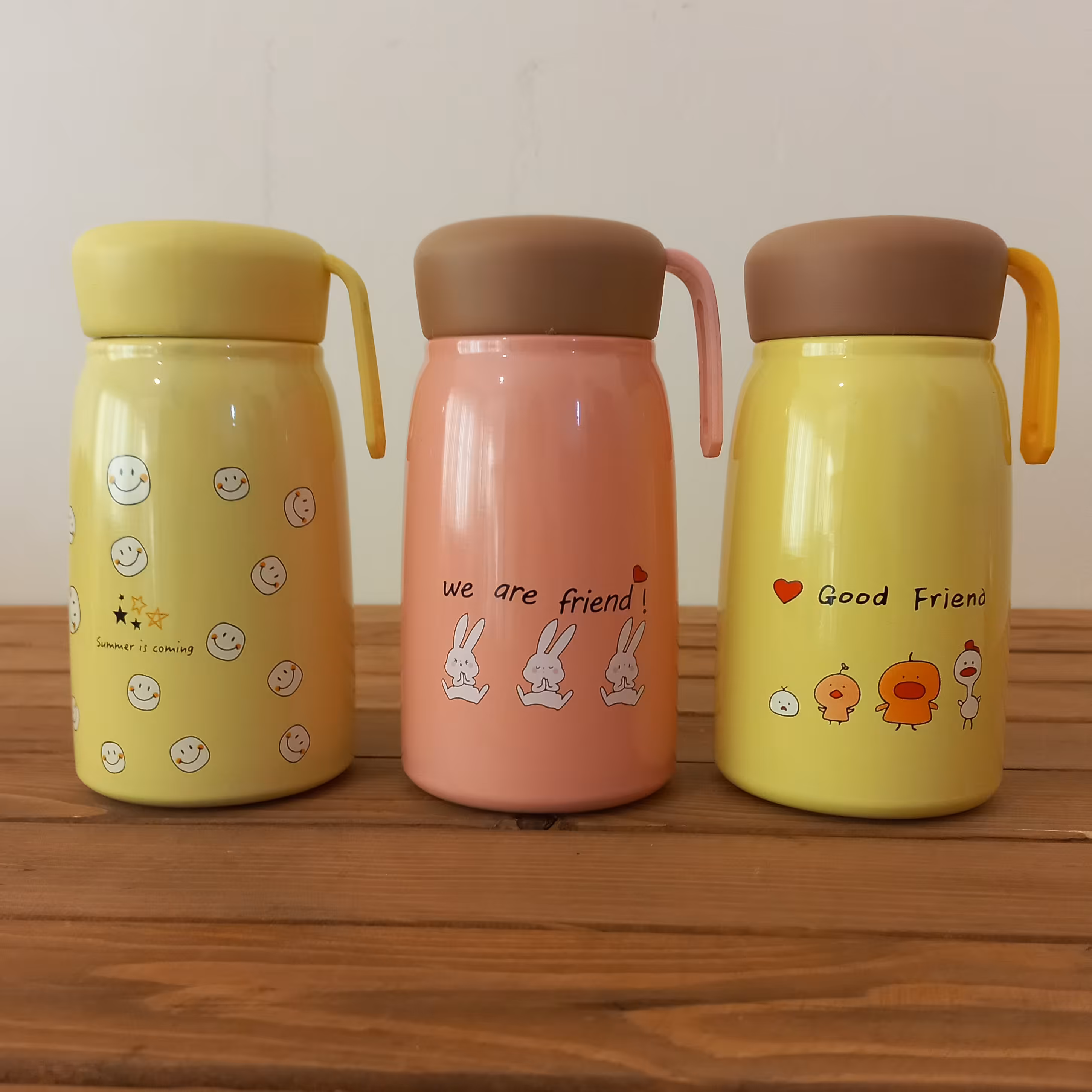 فلاسک کوتاه بچگانه در 7 رنگ متنوع و جذاب  وارداتی اصل 