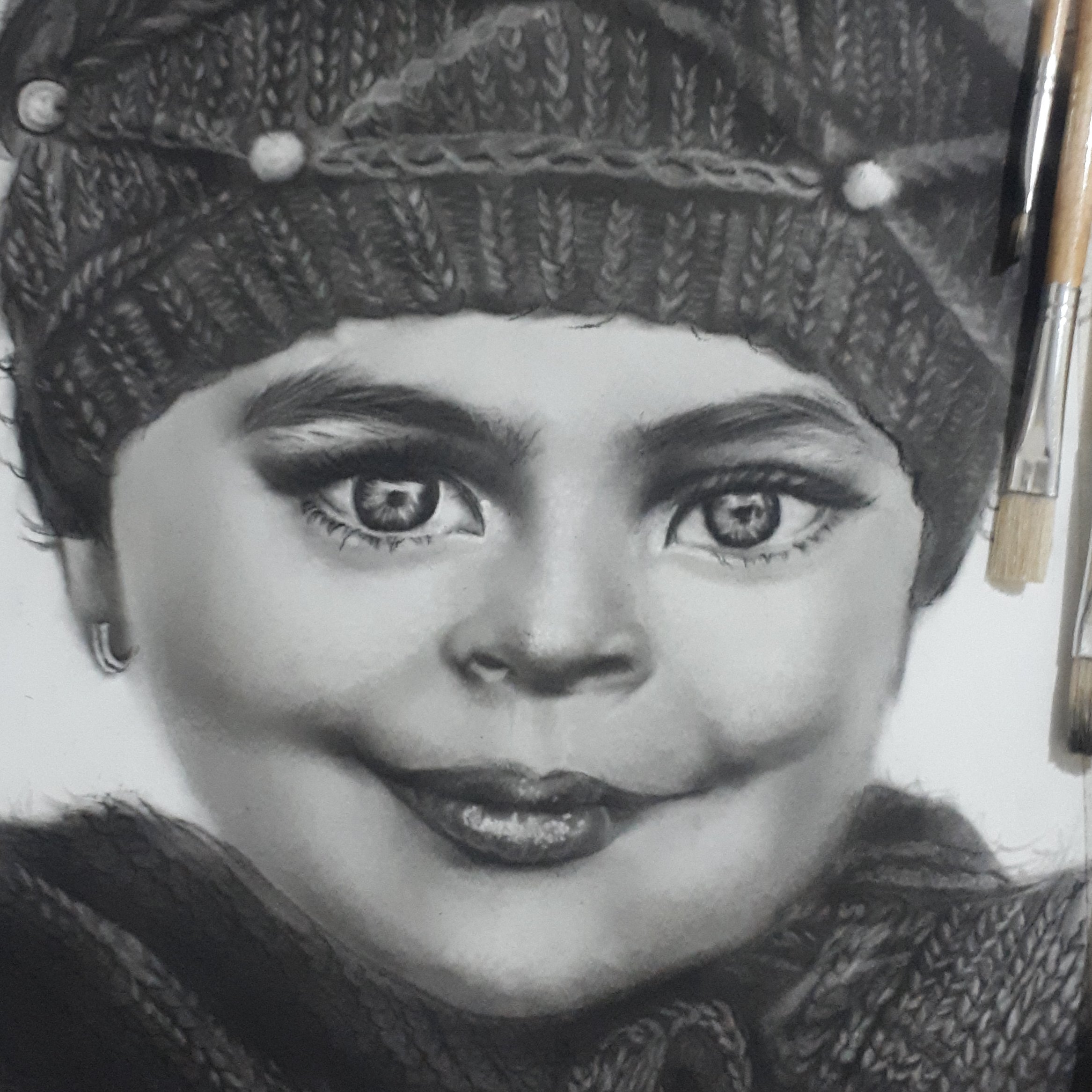 طراحی چهره برای سالگرد ازد اج ،تولدو...