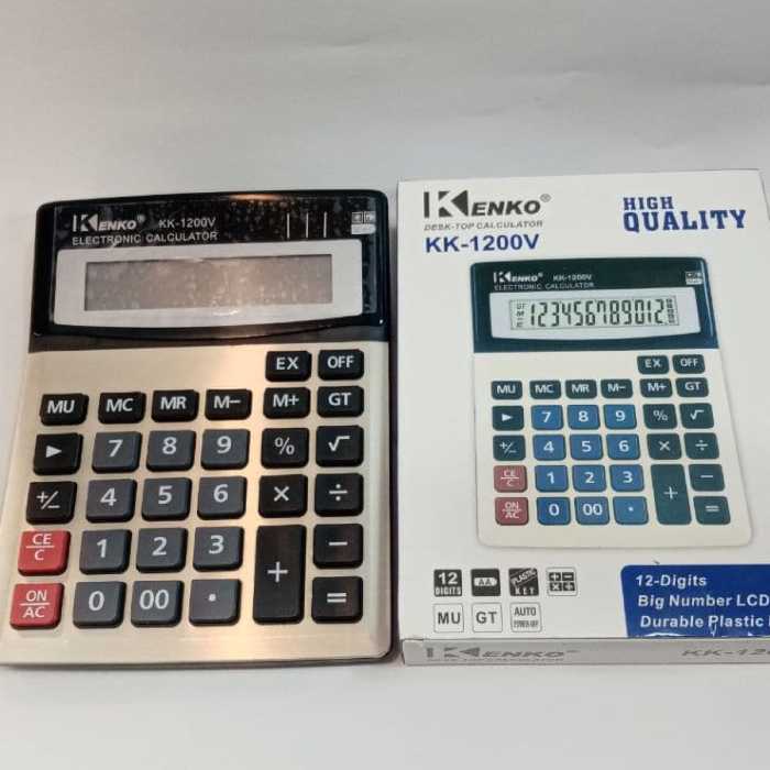 ماشین حساب رومیزی مدل کنکو KK 1200V