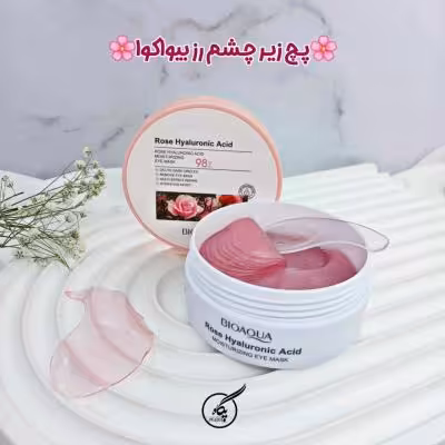 پچ زیر چشم گل رز