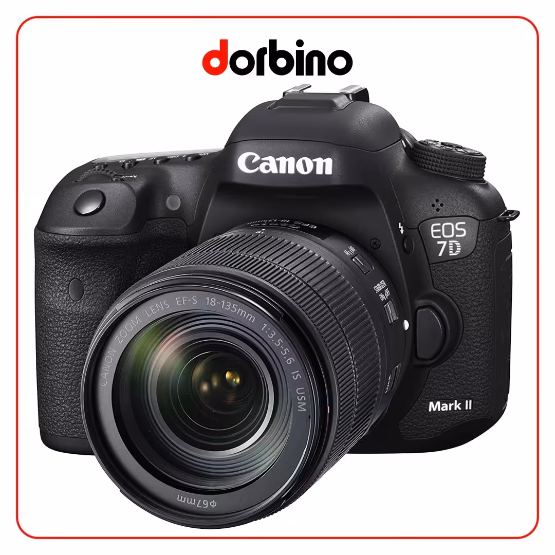 دوربین عکاسی کانن Canon EOS 7D Mark II Kit with 18-135mm IS USM - فروشگاه دوربین دوربینو