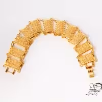 دستبند برنجی طرح مجلسی